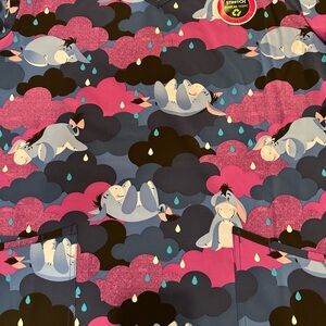 Brand new Disney Eeyore  Scrub  top size Medium